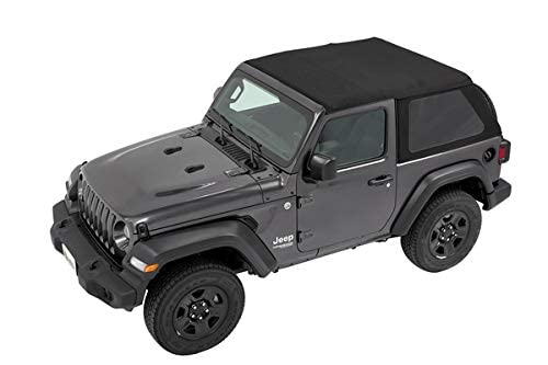 BESTOP 56862-17 Bestop Trektop Black Twill 5686217 for Jeep Wrangler JL 2-Door 2018-2027