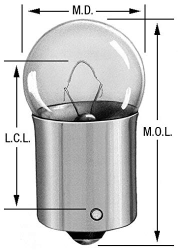 WAGNER BP89 Wagner Lighting BP89 Standard Multi-Purpose Light Bulb Card of 2