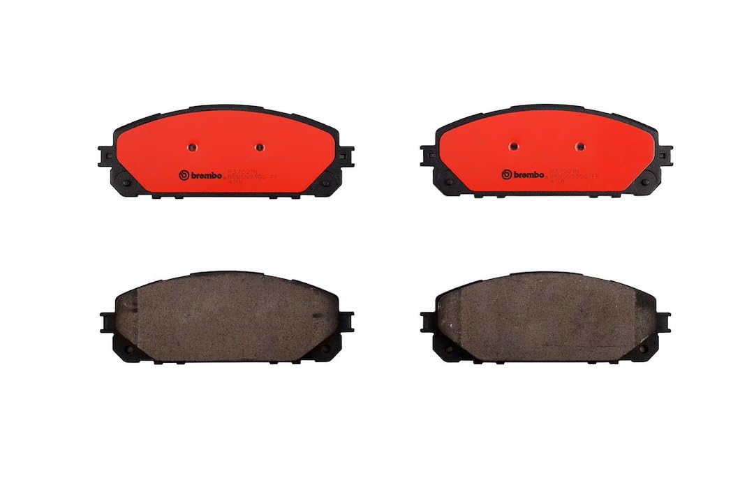 BREMBO P37021N Brembo P37021N Premium Ceramic Front Disc Brake Pad Set JEEP OE# 00K68227573AA