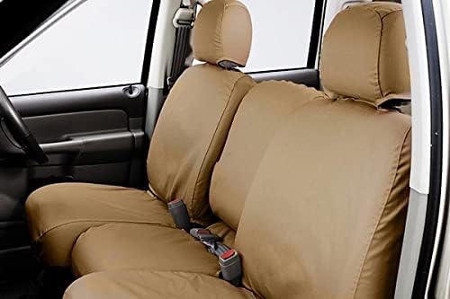 COVERCRAFT SS2525PCTN Covercraft SeatSaver Front Row Polycotton Tan Tan SS2525PCTN