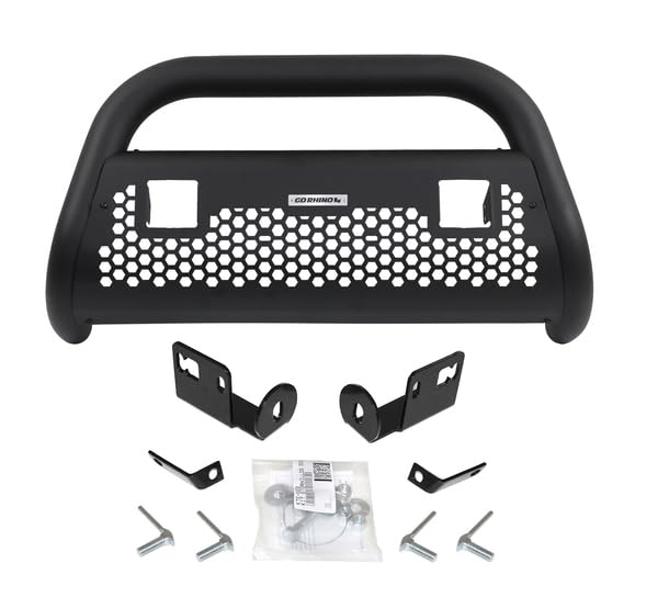 GO RHINO 55732T Go Rhino RC2 Bull Bar w/Two 3" Cube Lights & Mounting Brackets | Textured Black | 55732T | Fits 2017-2022 Ford F-250, F-350 Super Duty (Excludes Park Assist/Adaptive Cruise Control & Black Widow)