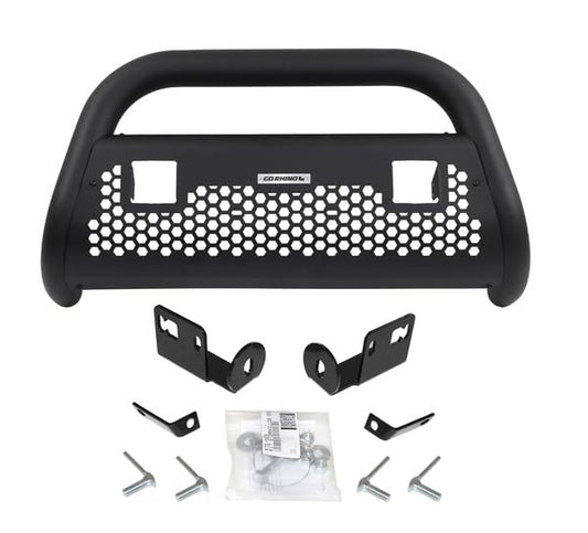 GO RHINO 55732T Go Rhino RC2 Bull Bar w/Two 3" Cube Lights & Mounting Brackets | Textured Black | 55732T | Fits 2017-2022 Ford F-250, F-350 Super Duty (Excludes Park Assist/Adaptive Cruise Control & Black Widow)