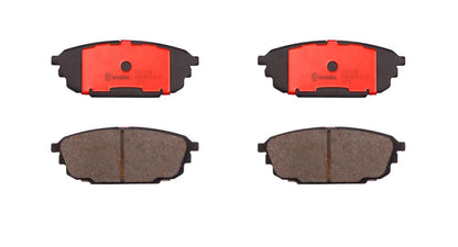 BREMBO P24142N Brembo P24142N Premium Ceramic Rear Disc Brake Pad Set MAZDA OE# BKYT2648Z