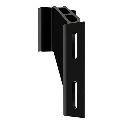 MINN KOTA 1810384 Minn Kota Jack Plate Adapter Bracket for Raptor – Starboard, 8" Setback, 6" Rise, Black