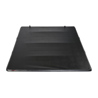 TRAILFX TFX3008 TrailFX Soft Tri-Fold Tonneau Cover for Ford F-250 Super Duty 1999-2016 Black Vinyl with Aluminum Rails Lockable Tailgate Handle Clamp-On Installation Weather Resistant TrailFX TFX3008
