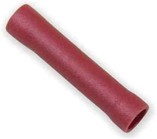 WIRTHCO 80810 WirthCo Battery Doctor 80810 Vinyl Butt Connectors, 22-18 AWG Insulated Crimp Wire Splice, 300V Max, 25 Pack