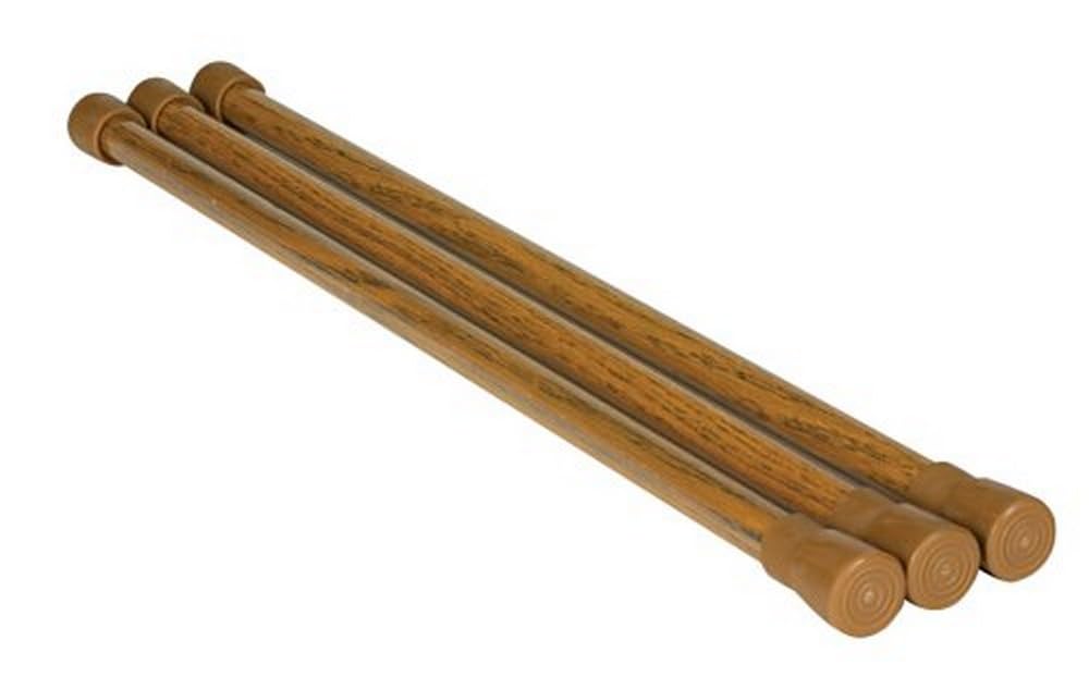 CAMCO 43823 Camco 43823 Oak Refrigerator Bar - 3 pack
