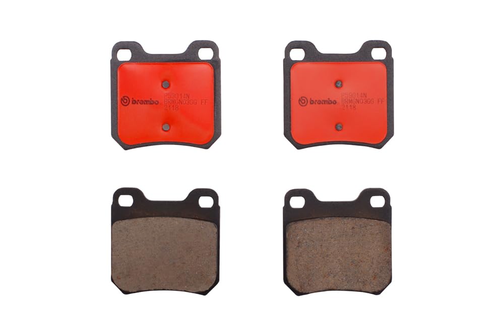 BREMBO P59014N Brembo P59014N Premium Ceramic Rear Disc Brake Pad Set CHEVROLET/HOLDEN/OPEL/SAAB/VAUXHALL OE# 1605786