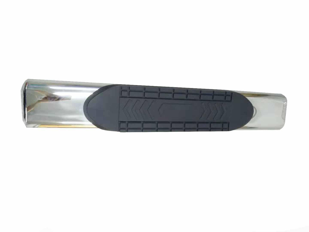 Trailfx G5005 TrailFX Point of Purchase Display 6 Inch Oval Polished Stainless Steel and Black Side Bars Sample TrailFX G5005