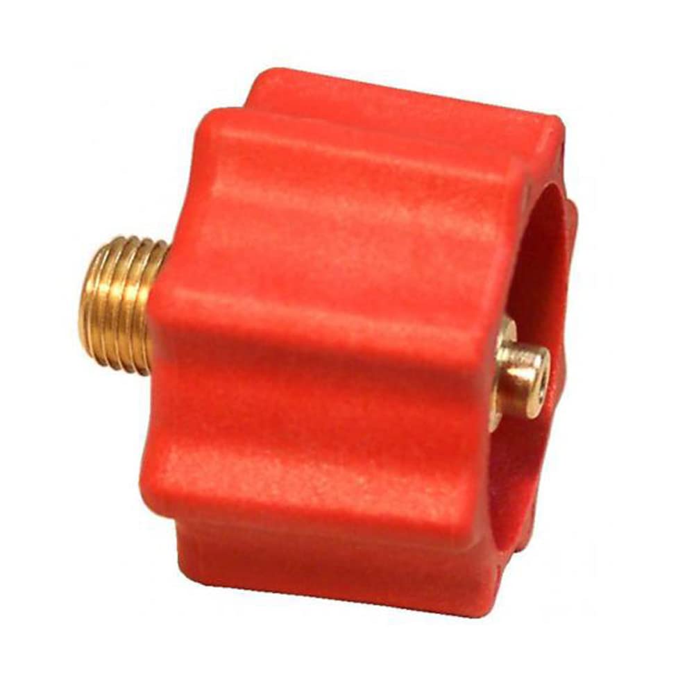 AP PRODUCTS ME519 AP Products Marshall Excelsior ME519 Acme Type 1 QCC Connector - 1/4" MNPT x 1-5/16" Female, Red Handle