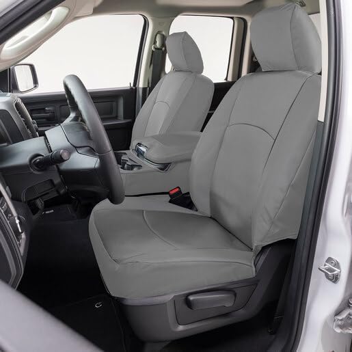 COVERCRAFT GTC1248ABENSS Precision Fit Endura Front Row Seat Covers Silver/Silver GTC1248ABENSS