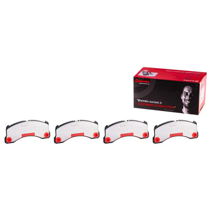 BREMBO P65017 Brembo P65017 Low-Met Front Disc Brake Pad Set PORSCHE/VW OE# 7L0698151M