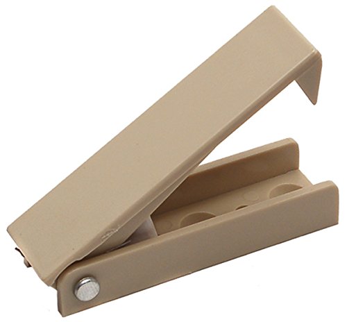 RV DESIGNER E208 RV Designer E208 - Squared Baggage Door Catch, Beige, 2-Pack
