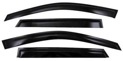 TRAILFX 4116H Rainguard Set of 4 Fits Chevrolet Trax 2024-2026 Low Profile Tape-On Smoke Acrylic Window Vents UV and Scratch Resistant