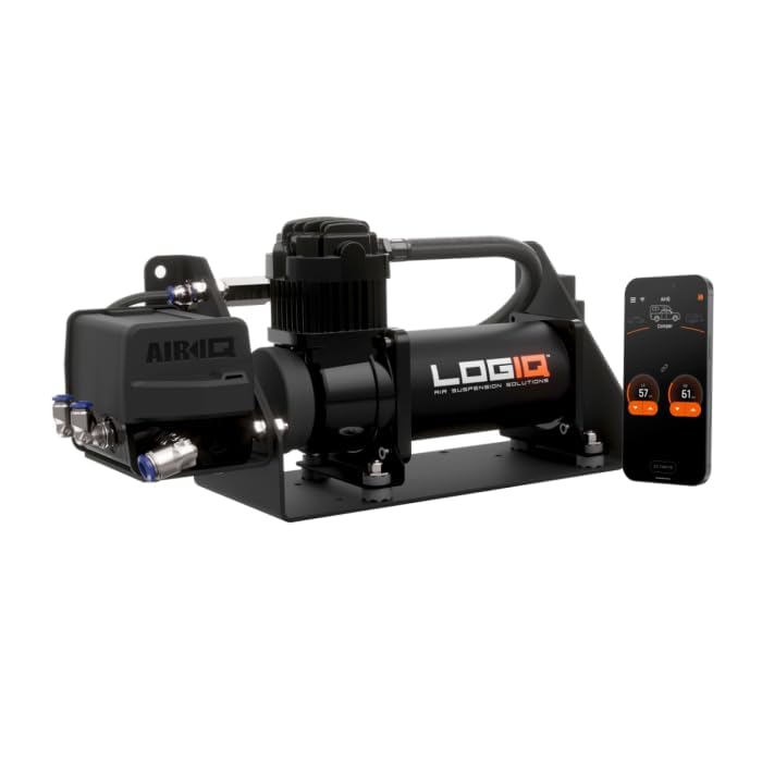 LOGIQ 50-42200 ReadyLIFT Logiq AirIQ 50-42200 Air Management Package. Pre-Assembled, 2-Channel, 400HD Compressor