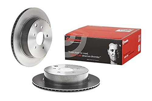 BREMBO 09B26511C02 Brembo 09.B265.11 Rear UV Coated Brake Disc, Set of 2