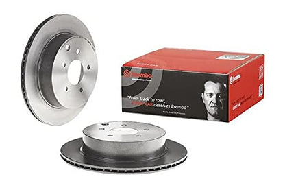 BREMBO 09B26511C02 Brembo 09.B265.11 Rear UV Coated Brake Disc, Set of 2