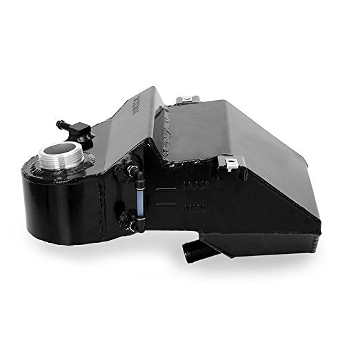 MISHIMOTO MMRT-F2D-03BK Mishimoto MMRT-F2D-03BK Aluminum Degas Reservoir Tank Fits Ford 6.0 Powerstroke 2003-2007 Black