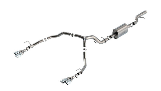 BORLA 140859 BORLA 140859 Cat-Back Perf. Exhaust System for 2021-2024 Chevrolet Tahoe Premier/Tahoe High Country/Tahoe Z71/ Tahoe RST/GMC Yukon Denali/Yukon Denali Ultimate/Yukon AT4 6.2L V8 AT 2&4WD.