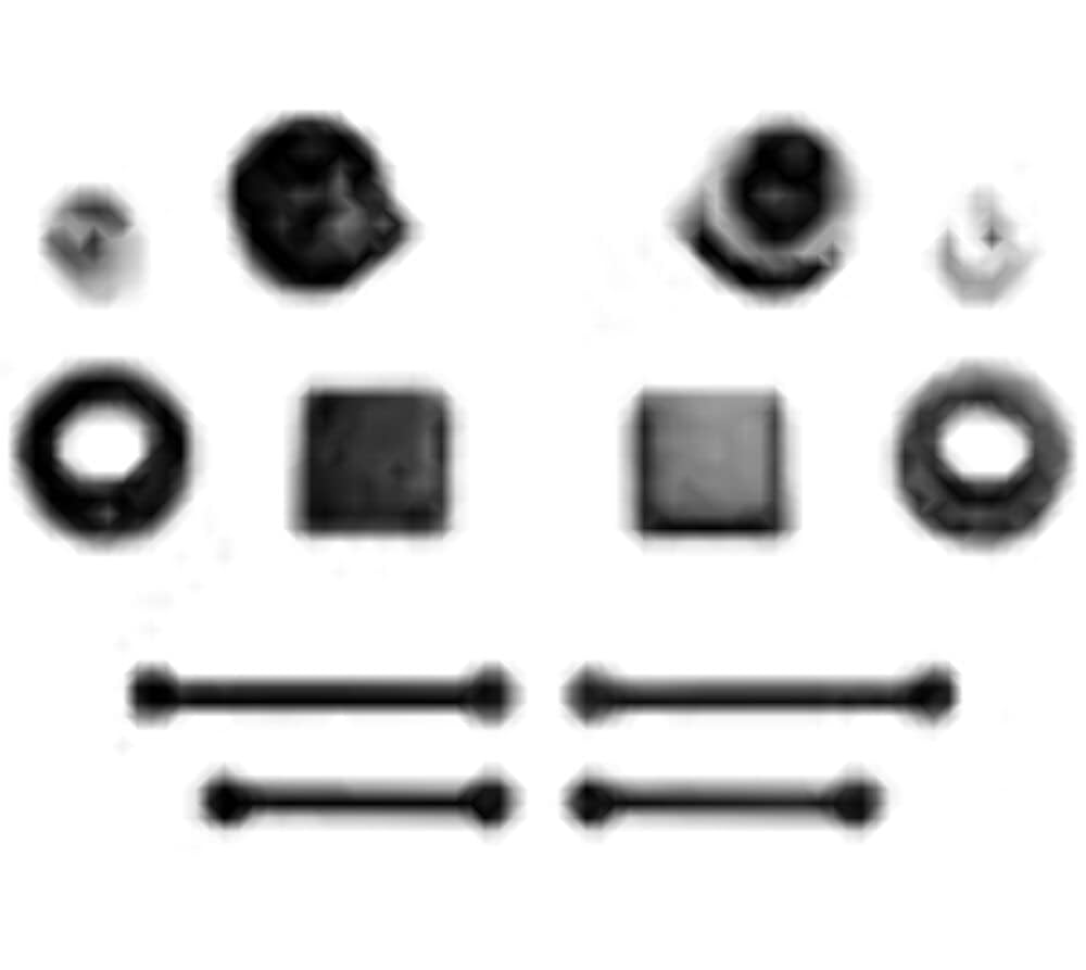 FABTECH FTS24240 FABTECH Spacer Lift Kit With Stealth Shocks