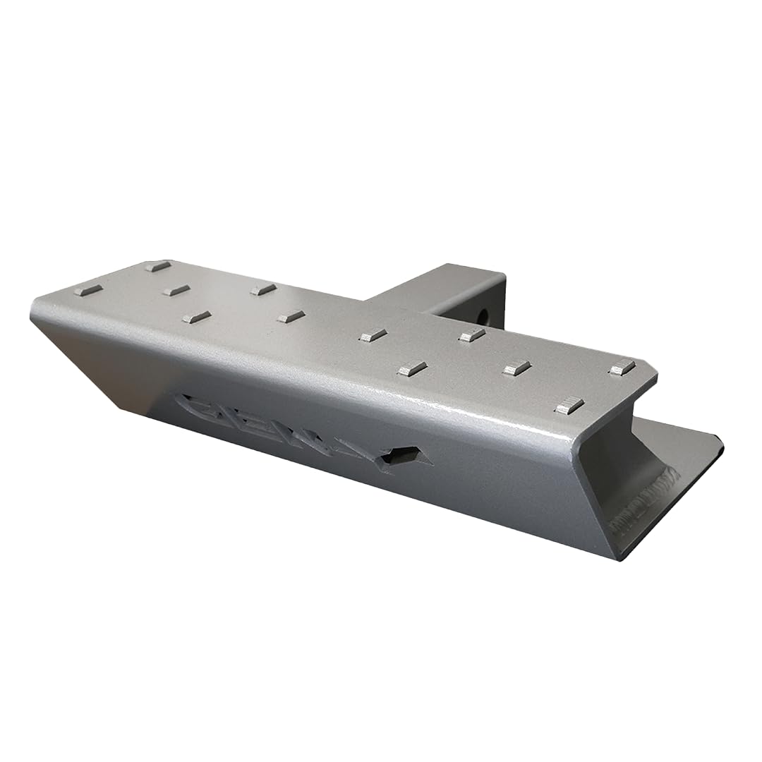 GEN-Y HITCH GH-103629 GEN-Y Hitch Skid Plate for 2" Receiver, Aluminum, Clear Coated, Protection for Your Hitch Receiver, Perfect for Off-Road Adventures and Heavy-Duty use