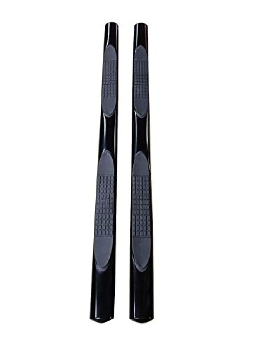 TRAILFX A1543B TRAIL FX 4" Oval Straight Side Steps 1500 Black 19