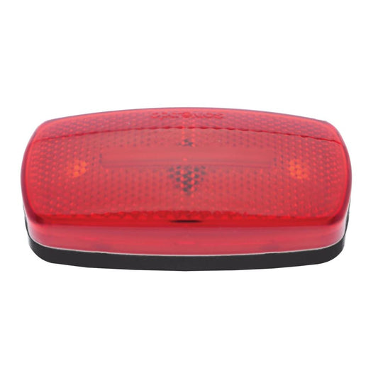 OPTRONICS MC32RBS Optronics MC32RBS Surface Mount Maker/Clearance Light with Reflex, Red