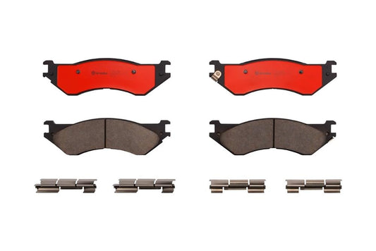 BREMBO P18023N Brembo P18023N Premium Ceramic Rear Disc Brake Pad Set DODGE OE# 5093257AA