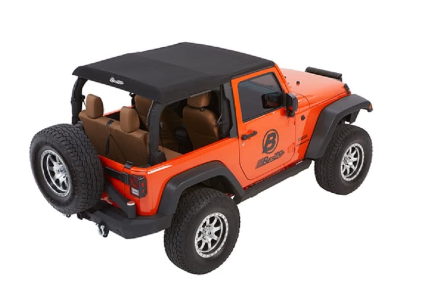 BESTOP 54922-17 Bestop Trektop Glide 5492217 for Jeep Wrangler JK 2-Door 2007-2018