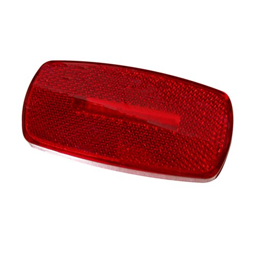 OPTRONICS A32RBP Optronics (A-32RBP Red Lens Reflector Clearance Marker Light