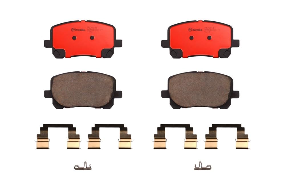 BREMBO P83061N Brembo P83061N Premium Ceramic Front Disc Brake Pad Set GREAT WALL/TOYOTA OE# 0446544090