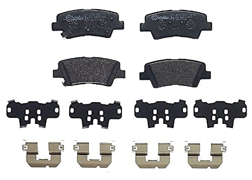 BREMBO P30103 Brake Pad Set for Motorcycle, disc brake BREMBO P 30 103 Rear axle with wear indicator