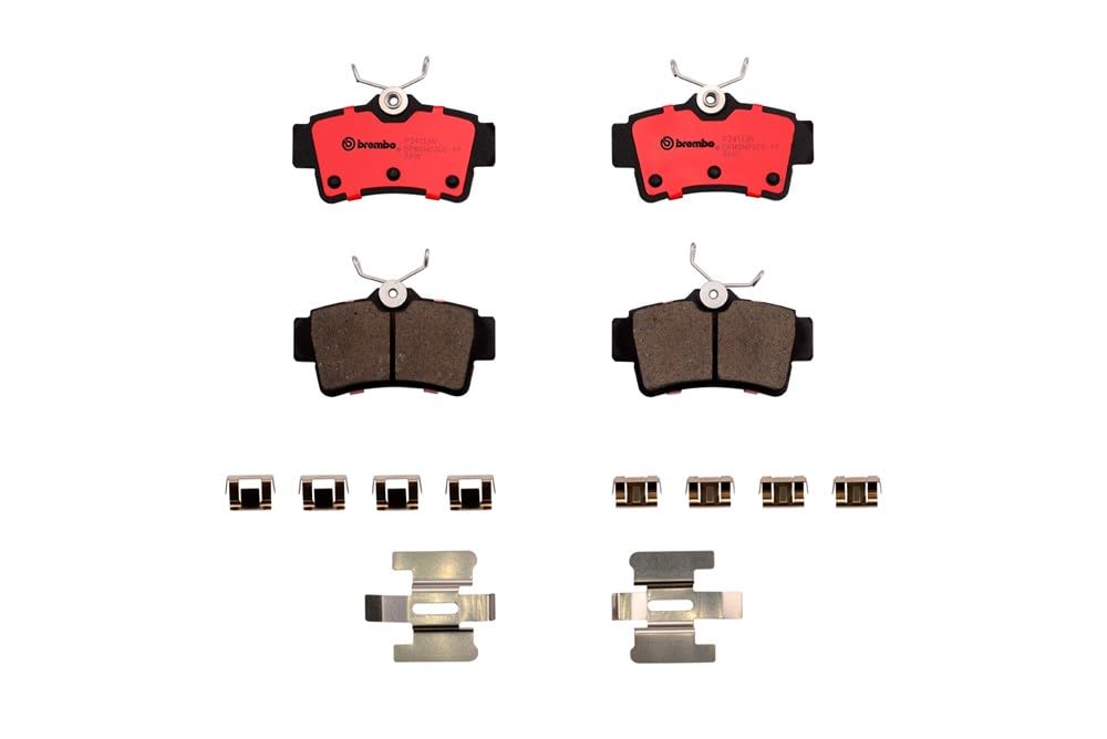 BREMBO P24133N Brembo P24133N Premium Ceramic Rear Disc Brake Pad Set FORD AUSTRALIA/FORD USA OE# F4ZZ2200b