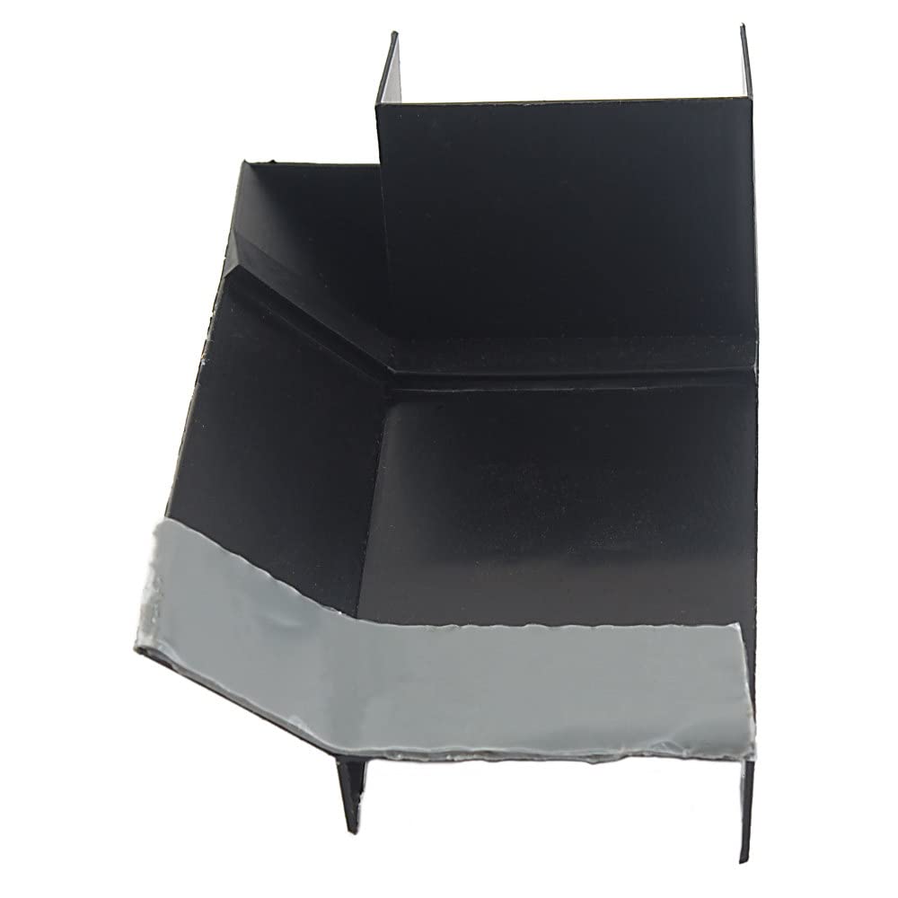 AP PRODUCTS 018-1161-RH AP Products 018-1161-RH Right Hand Notch Corner Block, Black / 4-1/2" x 2-1/2" x 2"