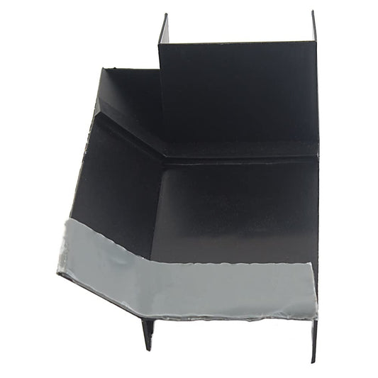 AP PRODUCTS 018-1161-RH AP Products 018-1161-RH Right Hand Notch Corner Block, Black / 4-1/2" x 2-1/2" x 2"