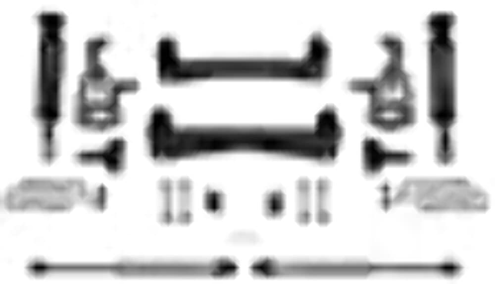 FABTECH FTS22258 Fabtech FTS22258 Component Box Box 1 of 2 For 4 in. Lift For PN[K2258/K2258M/K2258DL/K2258DL] Component Box
