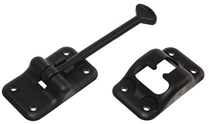 RV DESIGNER E236 RV Designer E236-6" T-Style RV Entry Door Holder, Black