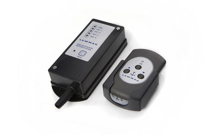 LEWMAR 68000967 Lewmar 3-Button Windlass Wireless Remote Kit – High-strength, glass-reinforced construction and high-density rubber gasket; includdes 3 meter connecting cable, watertight deck fitting, support bracket