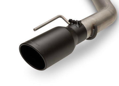 FLOWMASTER 818168 Flowmaster 818168 Outlaw Series Cat-Back Exhaust 3 Inch In Dual 2.5 Out 409 Stainless Steel 4.5 Inch Black Tips Compatible with 2021-2025 Ford F-150 2.7 3.5 5.0L PowerBoost and non-hybrid Factory Dual