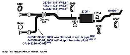 AP EXHAUST 38728 AP Exhaust Products 38728 Exhaust Pipe