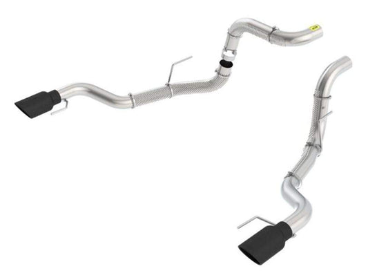 BORLA 60640BC BORLA 60640BC Tail Pipes '17-'20 Ford F-150 Raptor/ '19-'20 LTD/ '21-'23 Tremor/Black Appear. 3.5L V6 AT 2&4WD Crew Cab Short Bed (5' 5") 134.2" WB/Ext. Cab Short Bed (5' 5") 146" WB (Tremor 145.5")