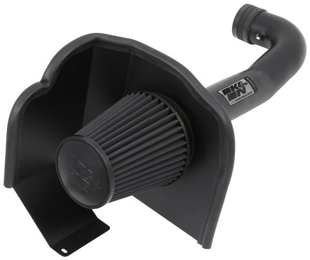 K&N FILTER 71-3082 K&N Cold Air Intake System: Dry-Flow Air Filter, Increase Performance & Towing: Compatible with 2014-2020 Chevy/GMC/Cadillac Silverado 1500, Suburban, Tahoe, Sierra 1500, Yukon, Escalade, 71-3082