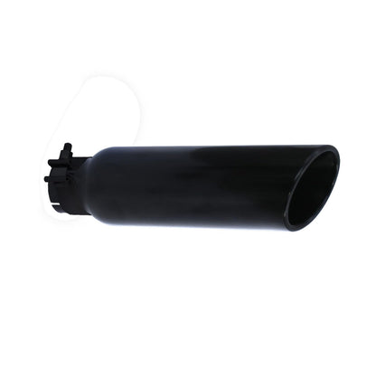 GO RHINO GRT25414B Go Rhino Exhaust Tip | Stainless Steel, Black | GRT25414B | Fits 2 ½" Diameter Exhaust Tubes