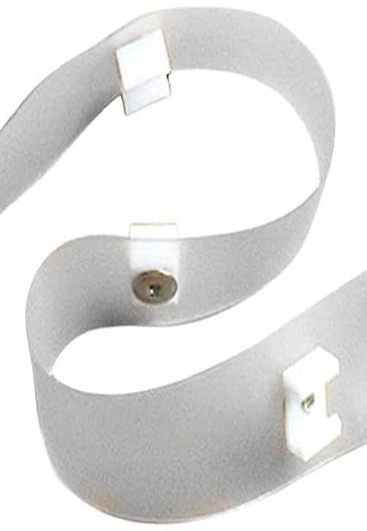 RV DESIGNER A115 RV Designer A115, Clear Glide Tape #9, 1/2 inch Glides, 72 inches, Window Covering Hardware