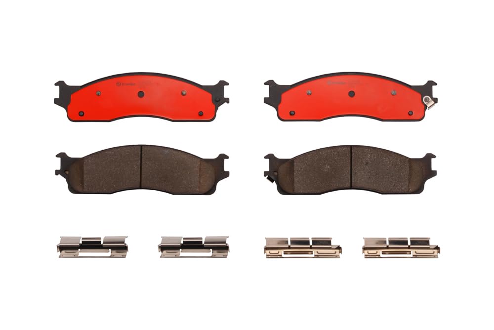 BREMBO P18008N Brembo P18008N Premium Ceramic Front Disc Brake Pad Set DODGE OE# 68002228AA
