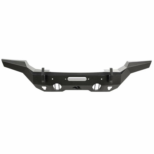 RUGGED RIDGE 11540.31 Rugged Ridge HD Bumper - Front, Full-Width - Fits 2007–2025 Jeep Wrangler JK/JL & 2020–2025 Jeep Gladiator JT - Heavy-Duty Bumper with Built-In Winch Plate