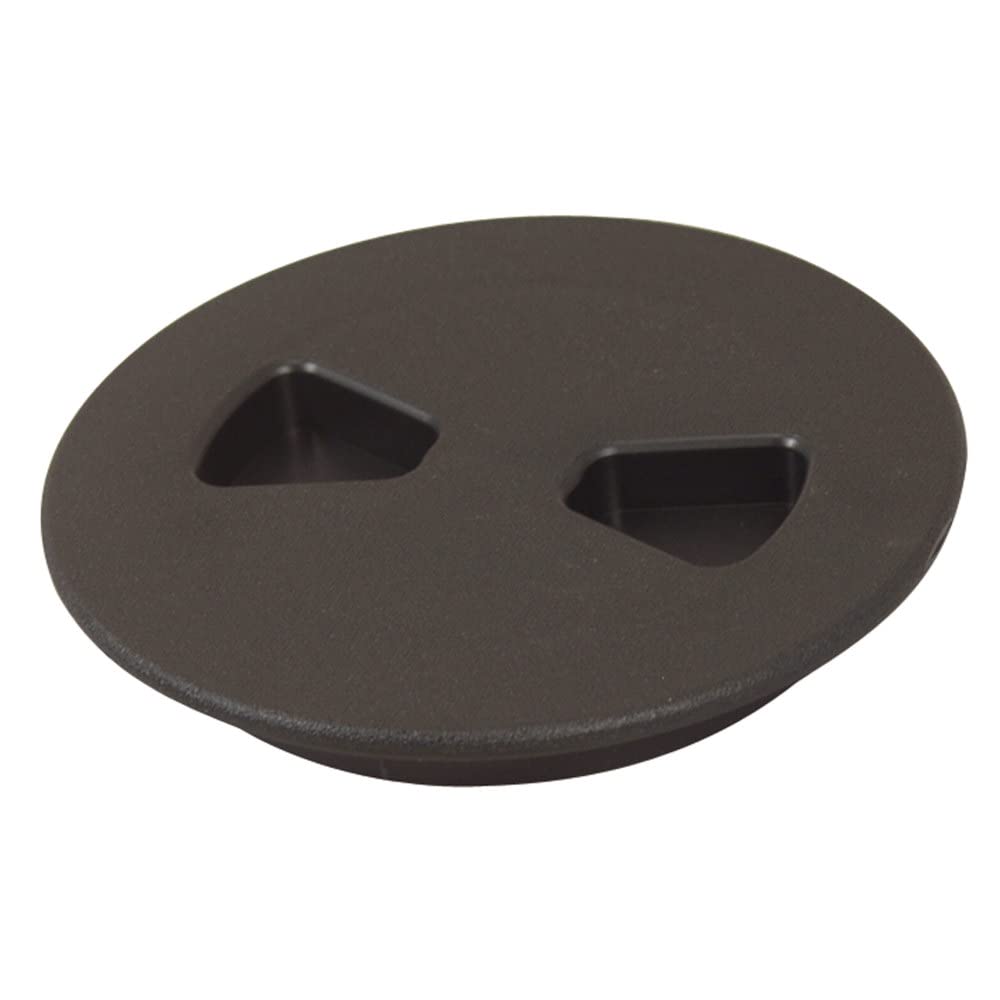 T-H MARINE DPS-4-1-DP T-H Marine DPS-4-1-DP Sure-Seal Screw Out Deck Plate - Black, 4"