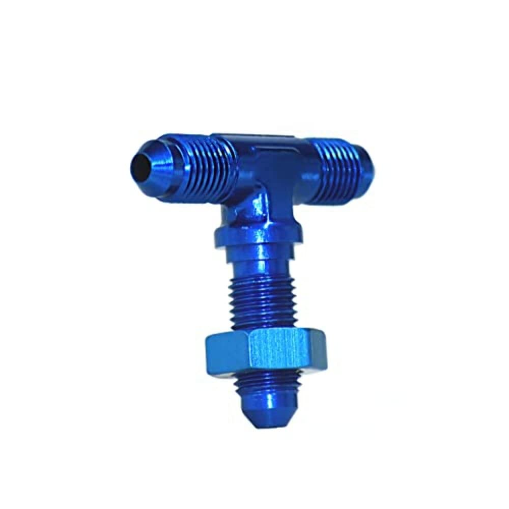 SPEEDFX 560434 Speedfx 560434 -4AN BLU BULKHEAD FLARE TEE