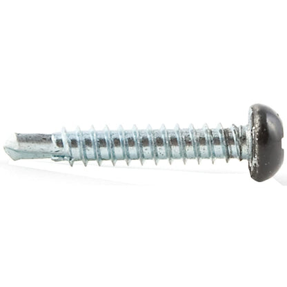 AP PRODUCTS 012-PTK500BL8X1-1/2 AP Products 012-PTK500BL 8X1-1/2 Black #8 Self-Tapping Pan Head Tri-Screws - 1.5", 500 Pack
