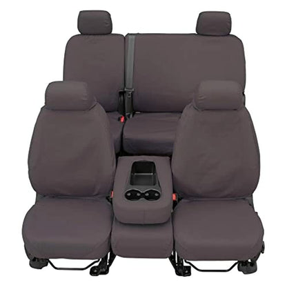 Covercraft SS8490PCGY Polycotton Seat Saver Custom Seat Covers, Grey